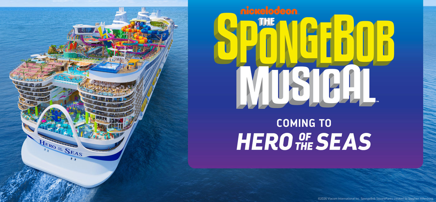 Image: Royal Caribbean adds “The SpongeBob Musical." (Photo Credit: Royal Caribbean International Media)