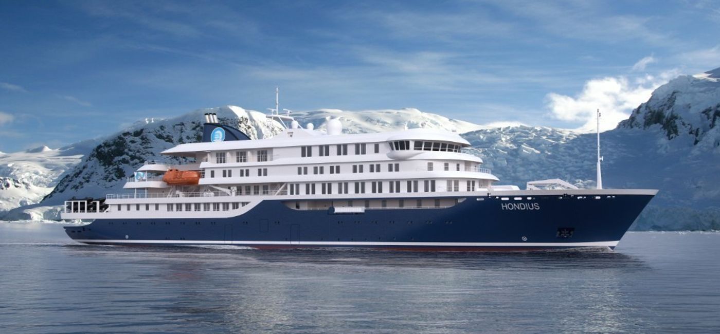 Image: MV Hondius (Source: Courtesy of Oceanwide Expeditions)