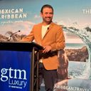 Mexican Caribbean Tourism Board CEO Andrés Martinez presents at the 2025 inaugural GTM Luxury event in Phoenix, Arizona.