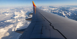 Southwest Airlines' inaugural flight to Anchorage, Alaska
