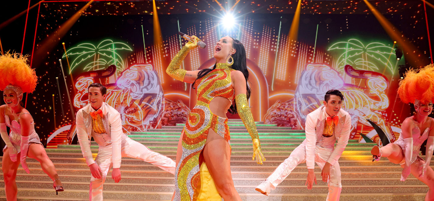 Image: The "Katy Perry: PLAY" show at Resorts World Theatre in Las Vegas. (photo via Getty Images/John Shearer)