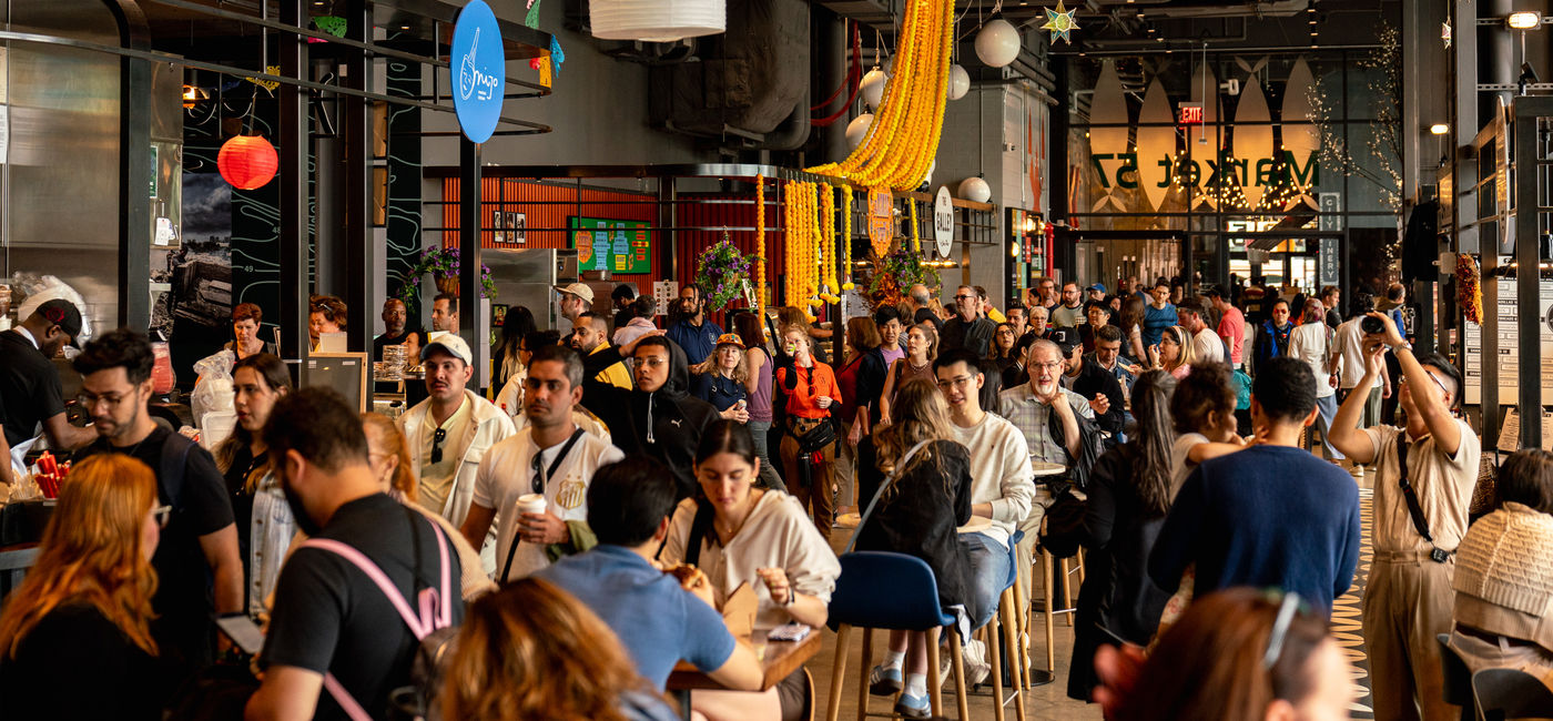Image: Market 57 at Pier 57. (Photo Credit: Pier 57)