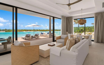 Ambergris Cay two-bedroom waterside bungalow