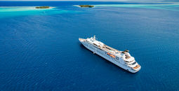 Star Breeze in French Polynesia, Windstar Cruises, cruise ship