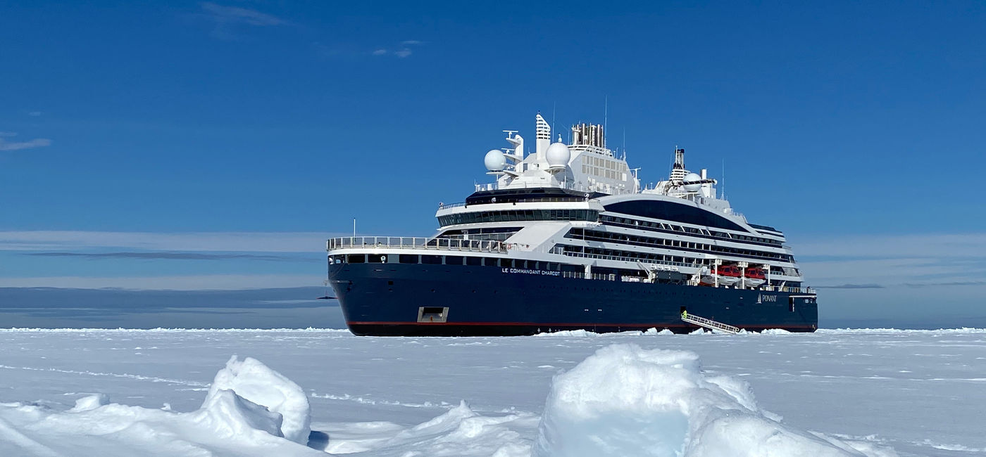 Image: Le Commandant Charcot. (Photo Credit: Nicolas Dubreuil at Ponant Media)