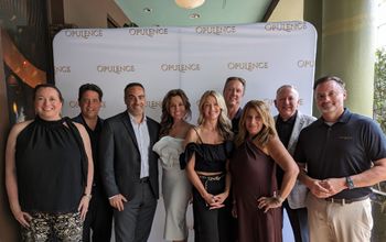 Outside Agents team celebrates Opulence launch