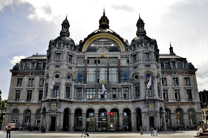 train station, belgium, antwerp