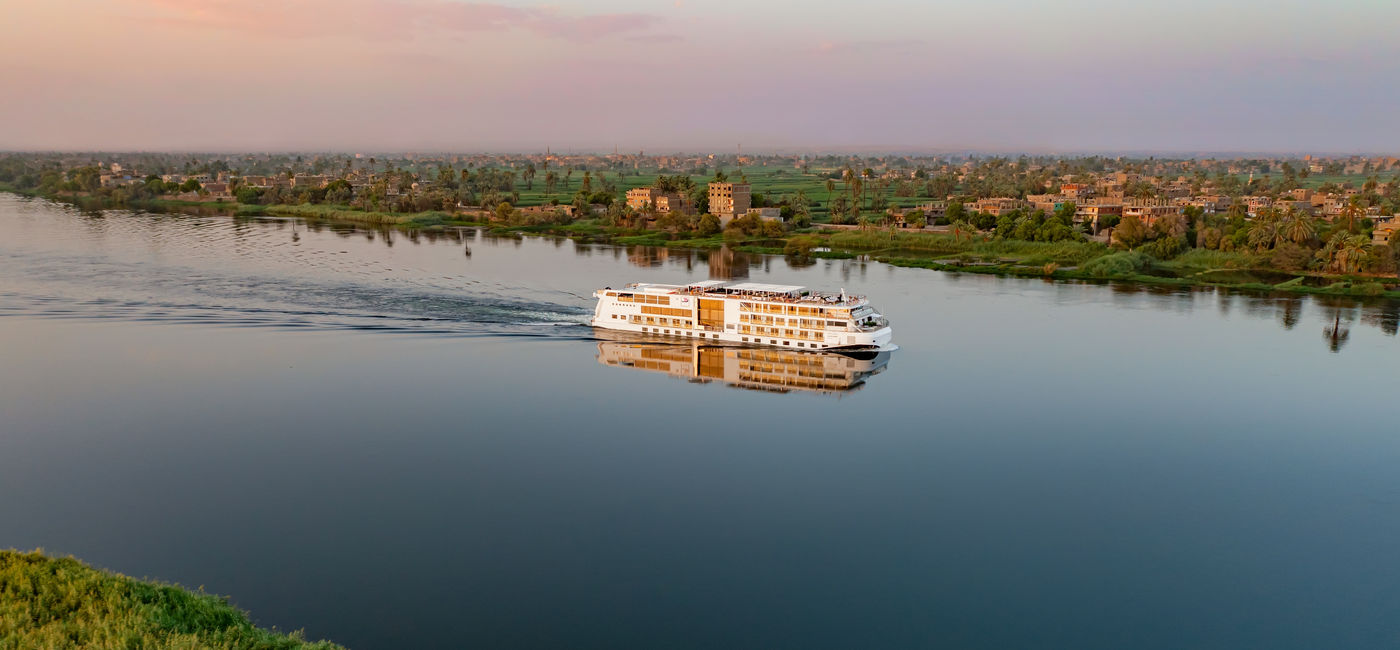 Image: Le Viking Hathor navigue sur le Nil (Source: Viking)