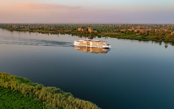 The Viking Hathor cruises the Nile River, Egypt.