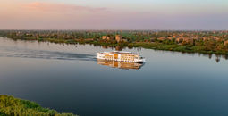 The Viking Hathor cruises the Nile River, Egypt.