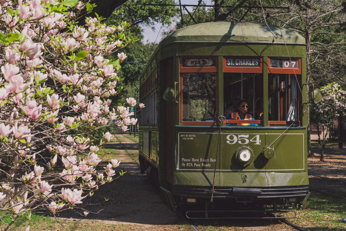 St. Charles Streetcar by Paul Broussard for New Orleans & Company