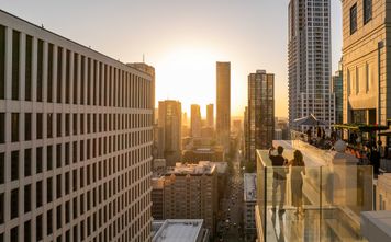 Views of Chicago from the RIU Plaza Chicago Hotel