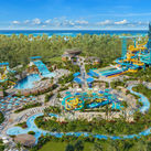 A rendering of the new Great Tides Water Park at Great Stirrup Cay