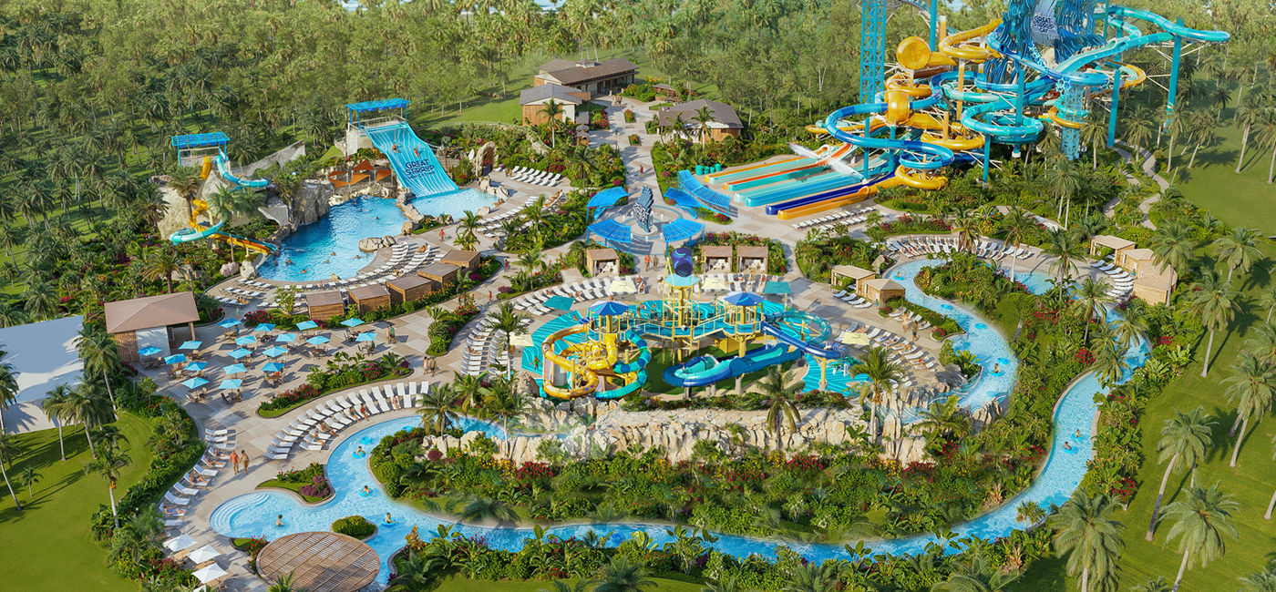 Image: A rendering of the new Great Tides Water Park at Great Stirrup Cay (Photo Credit: Norwegian Cruise Line)