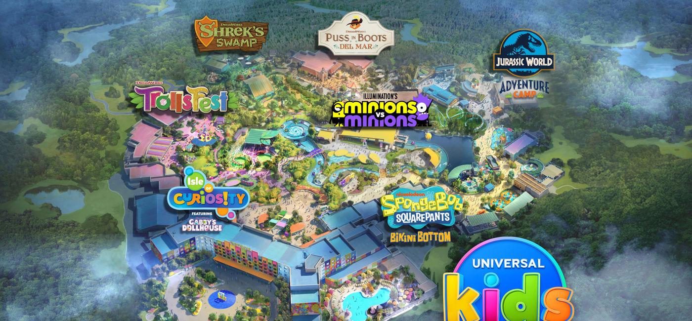 Image: Universal Kids Resort rendering. (Photo Credit: Universal Destinations & Experiences)