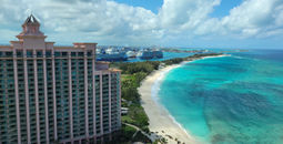 Cruise ships in Nassau, Bahamas