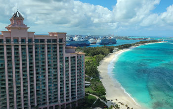 Cruise ships in Nassau, Bahamas