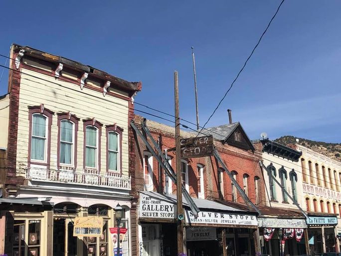 Historic downtown, Virginia City, NV Historic downtown, Virginia City, NV