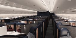 British Airways new Club World cabin on A380 plane