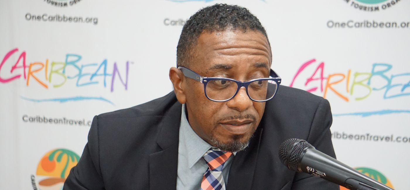 Image: Colin James, CEO of the Antigua and Barbuda Tourism Authority. (Photo Credit: Brian Major)