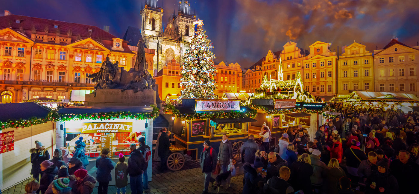 European Destinations for Christmas Travel

Prague Christmas Market in Old Town Square (Photo Credit: AmaWaterways)
