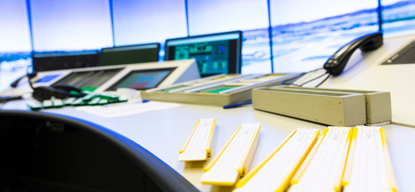 Image: Air Traffic Control desk. (photo courtesy of Cylonphoto / iStock / Getty Images Plus)
