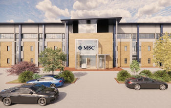 A rendering of the new studio in Edinburgh, Scotland