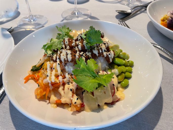 Breakfast, lunch and dinner are available at Two Seven Zero, the main restaurant on National Geographic Endurance