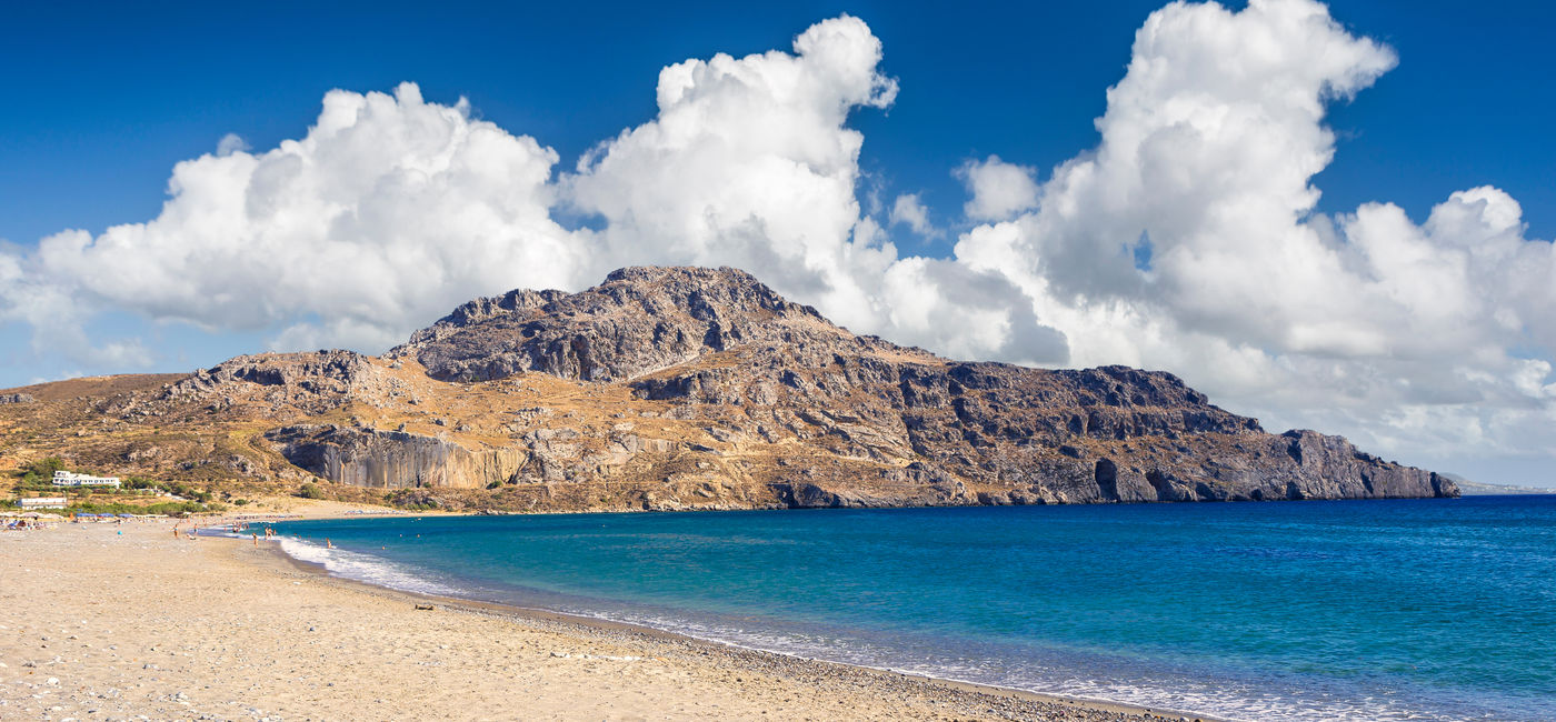 Image: Plakias beach at Crete island (Photo Credit: Sergey Kelin / Adobe Stock)