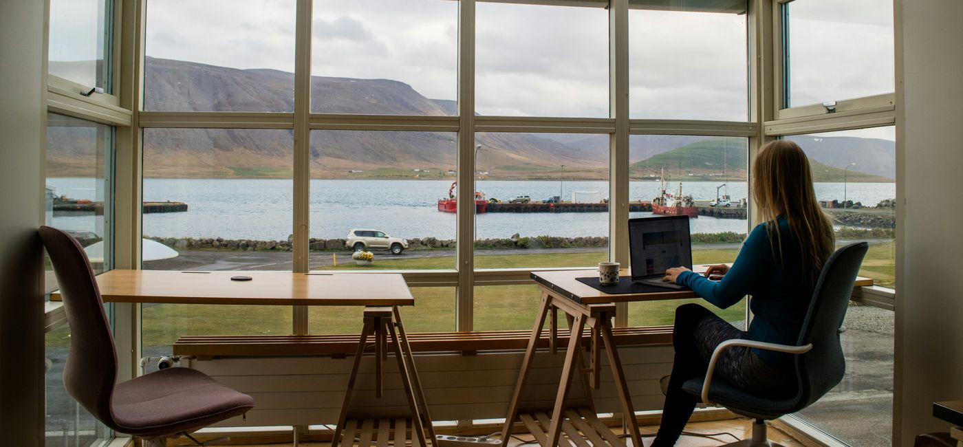 Image: Woman working remotely. (Photo Credit: Kristin Wilson/Unsplash)