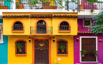 Buildings of Puerto Vallarta
