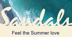 Feel the Summer Love - Sandals Sale on Now
