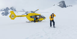 Travelers can explore Antarctica via helicopter with Quark Expeditions