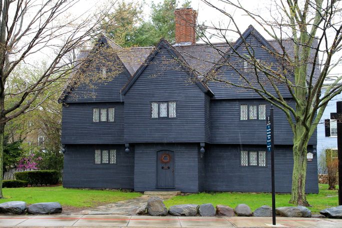 Salem Witch House Salem Witch Trials, Massachusetts, Jonathan Corwin House