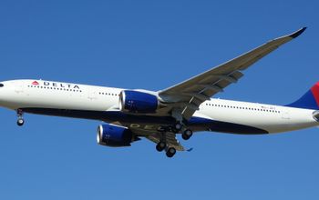 Delta Air Lines Airbus A330 in flight