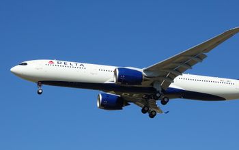 Delta Air Lines Airbus A330 in flight