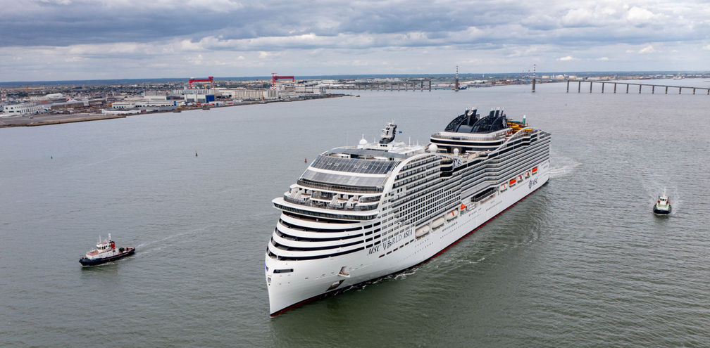 MSC World Asia has completed final sea trials