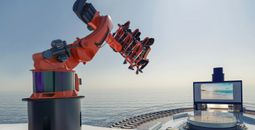 The ROBOTRON ride on MSC Cruises' MSC Seascape.