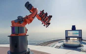 The ROBOTRON ride on MSC Cruises' MSC Seascape.