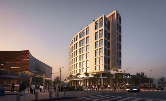 Autograph Collection Hotel at Stampede Park rendering Autograph Collection Hotel at Stampede Park rendering