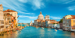 The Grand Canal in Venice, Italy.