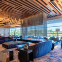 Interior of American Airlines Admirals Club DCA