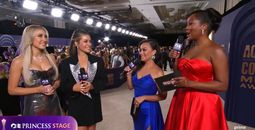 The Princess Stage at the the 59th ACM Awards Show