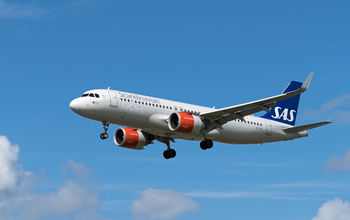SAS Scandinavian Airlines Airbus A320.
