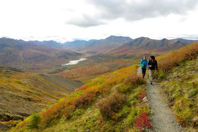 Dempster Highway hiking path Dempster Highway hiking path