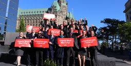 Unpaid Work Won't Fly campaign by CUPE