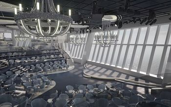 MSC World Europa's Panorama Lounge.
