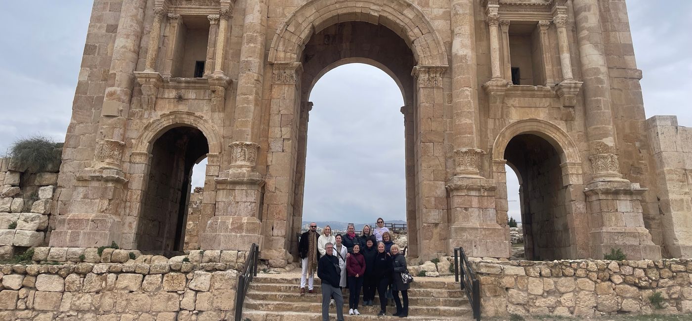 Image: Exotik Journeys FAM group in Jordan (Photo Credit: Exotik Journeys)