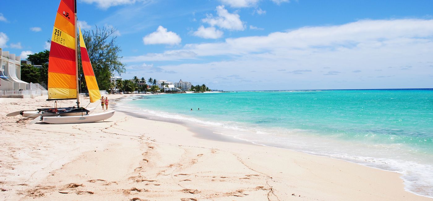 Image: A sun-kissed beach in Barbados. (Photo Credit: Perestroikov/Adobe)
