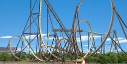 Rendering of Six Flags Over Texas Tormenta Rampaging Run